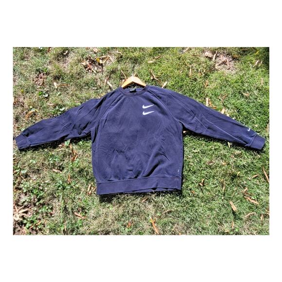 Nike International Double Swoosh Crewneck Sweatshirt - Picture 5 of 11